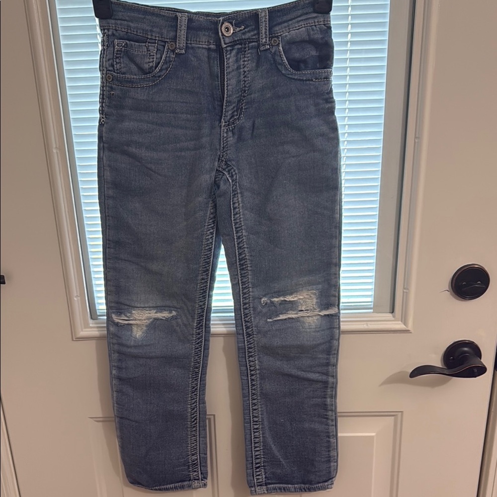 Boys BKE Denim Conner Distressed Jeans Size 10